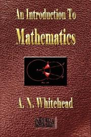 Cover of: An Introduction To Mathematics - Illustrated