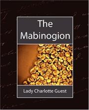 Cover of: The Mabinogion