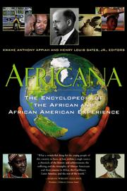 Cover of: Africana by Anthony Appiah, Henry Louis Gates, Jr.