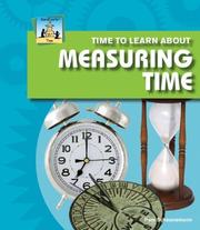 Cover of: Time to Learn About Measuring Time