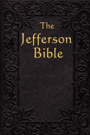 Life and Morals of Jesus of Nazareth by Thomas Jefferson