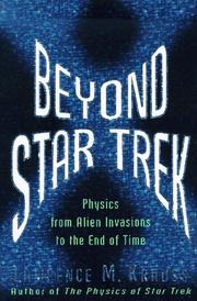 Cover of: Beyond Star Trek by Lawrence Maxwell Krauss