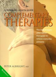 Cover of: Complementary Therapies (Marshall Health Guides) by Peter Albright