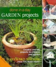 Cover of: Done in a Day Garden Projects (Done in a Day)