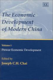 The economic development of modern China