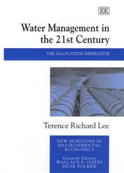 Water management in the 21st century : the allocation imperative