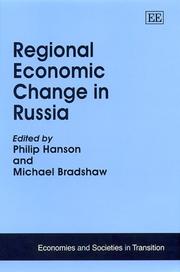 Regional economic change in Russia