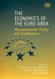 The economics of the euro area : macroeconomic policy and institutions