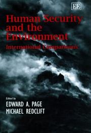 Human security and the environment : international comparisons