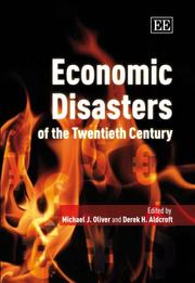 Cover of: Economic Disasters of the Twentieth Century