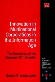 Innovation in multinational corporations in the information age : the experience of the European ICT industry