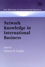 Network knowledge in international business