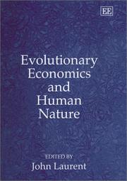 Cover of: Evolutionary Economics and Human Nature