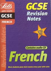 Cover of: GCSE French (Letts GCSE Revision Notes)