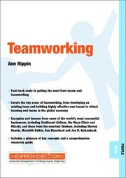 Cover of: Teamworking by Ann Rippin