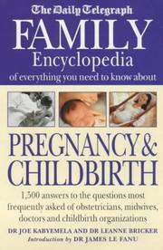 Cover of: "Daily Telegraph" Family Encyclopedia of Pregnancy and Childbirth (The "Daily Telegraph")
