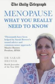 Menopause by Sarah Brewer