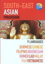 Cover of: South-East Asian 9 Language Phrasebook, 2nd (Phrasebooks)