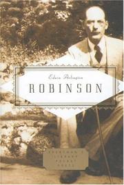 Cover of: Edwin Arlington Robinson Poems