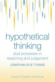 Hypothetical Thinking by Brian Freemantle