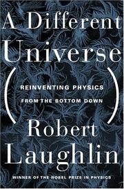 Cover of: A Different Universe: Reinventing Physics from the Bottom Down