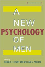 Cover of: A New Psychology of Men by 