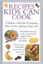 Kids can cook : recipes