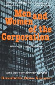 Cover of: Men and women of the corporation by Rosabeth Moss Kanter