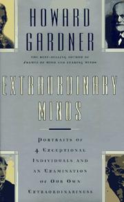 Cover of: Extraordinary minds by Howard Gardner