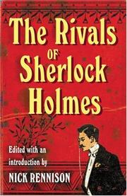 Cover of: The Rivals of Sherlock Holmes