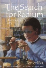 Cover of: The Search for Radium (Science Stories)