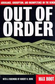 Out of Order by Max Boot
