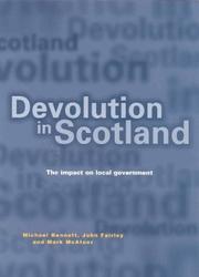 Cover of: Devolution in Scotland by Michael Bennett, John Fairley, Mark McAteer