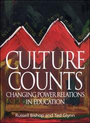 Culture counts : changing power relations in education