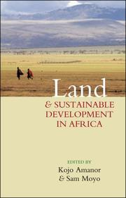 Cover of: Land and Sustainable Development in Africa