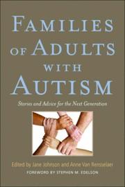 Cover of: Families of Adults With Autism: Stories and Advice for the Next Generation