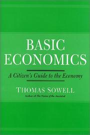 Cover of: Basic Economics by Thomas Sowell