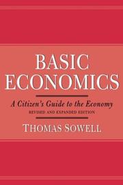 Cover of: Basic economics by Thomas Sowell