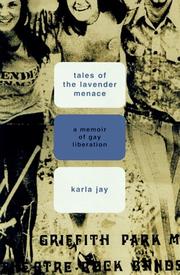 Cover of: Tales of the Lavender Menace: A Memoir of Liberation