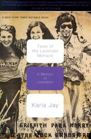 Cover of: Tales of the lavender menace by Karla Jay