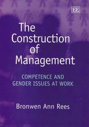 The construction of management : competence and gender issues at work