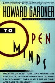 Cover of: To Open Minds
