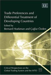 Trade preferences and differential treatment of developing countries