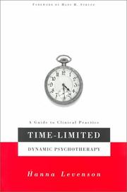 Cover of: Time-limited dynamic psychotherapy by Hanna Levenson