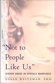 Cover of: "Not to People Like Us" by Susan Weitzman