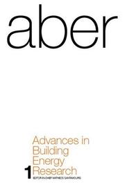 Cover of: Advances in Building Energy Research by Mat Santamouris