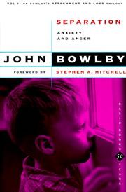 Cover of: Separation by John Bowlby