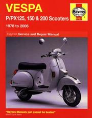 Vespa P/PX125, 150 & 200 service and repair manual