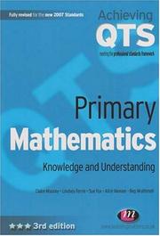 Primary mathematics : knowledge and understanding