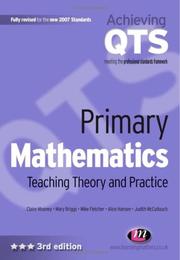 Primary mathematics : teaching theory and practice